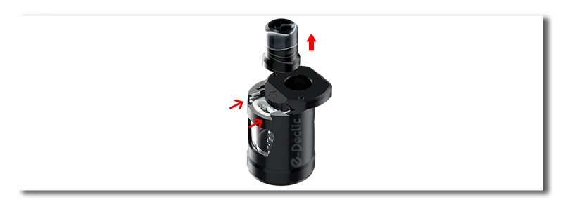 cigarette-electronique-kit-kroma-r-zlide-ouverture-clearomiseur-pour-remplissage-innokin-E-Declic